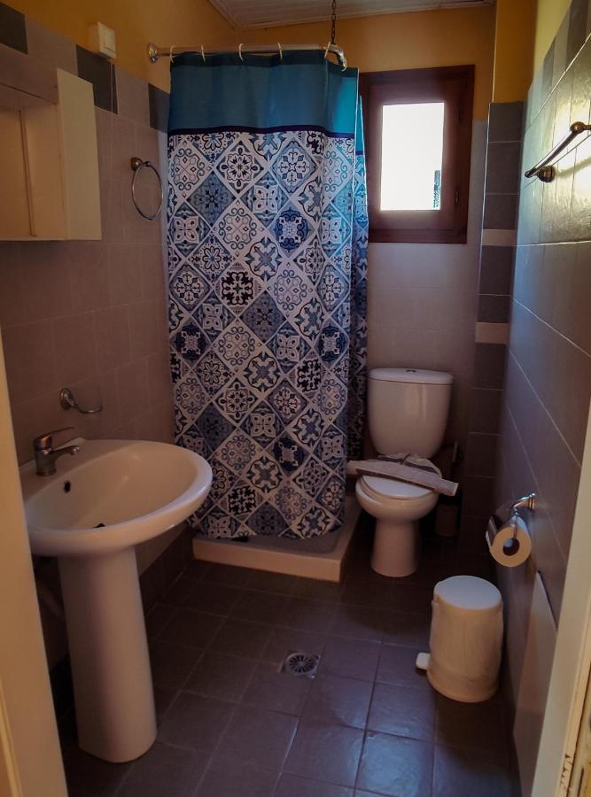 Stella Apartments Marathokampos Bagian luar foto